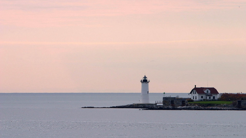 coastline, outdoors, lighting Equipment, building, no People, white, beacon, lighthouse, sea, pendulum, landscape, horizon over water, house, sky, sunset