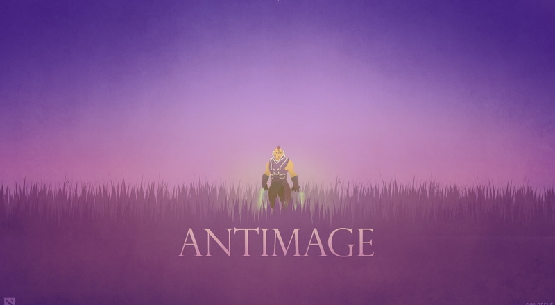 front view, copy space, full length, communication, adult, DotA, outdoors, purple, digital, western script, single word, antimage, text, aspirations