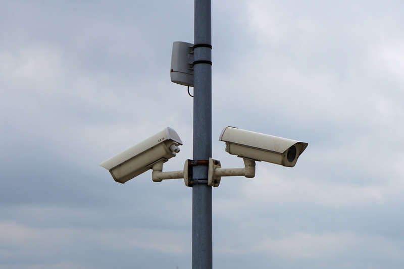 state security, type, safety, big brother - orwellian concept, two, police, no people, security system, day, pole, electrical equipment, protection, camera