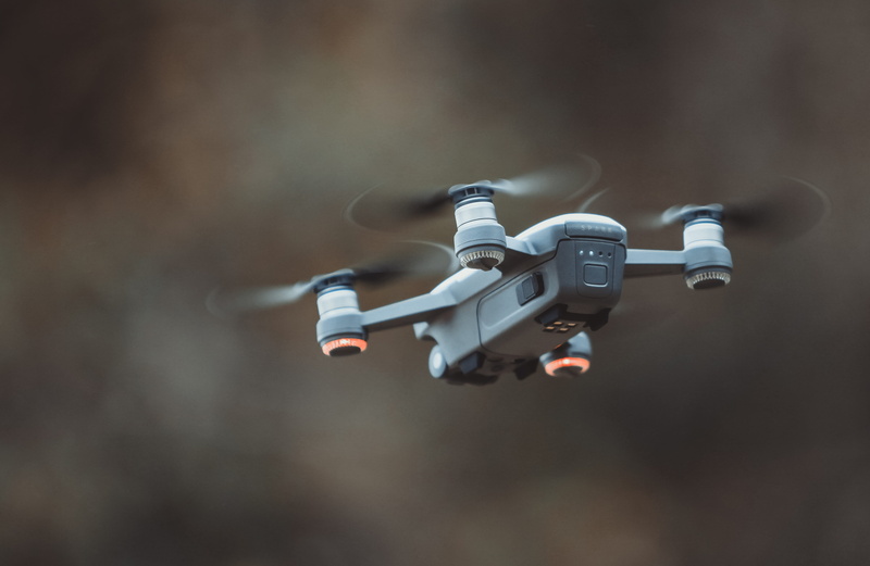 nature, grey, science, security, no people, blurred motion, focus on foreground, surveillance, motion, media equipment, speed, day, quadcopter, macro, mid-air