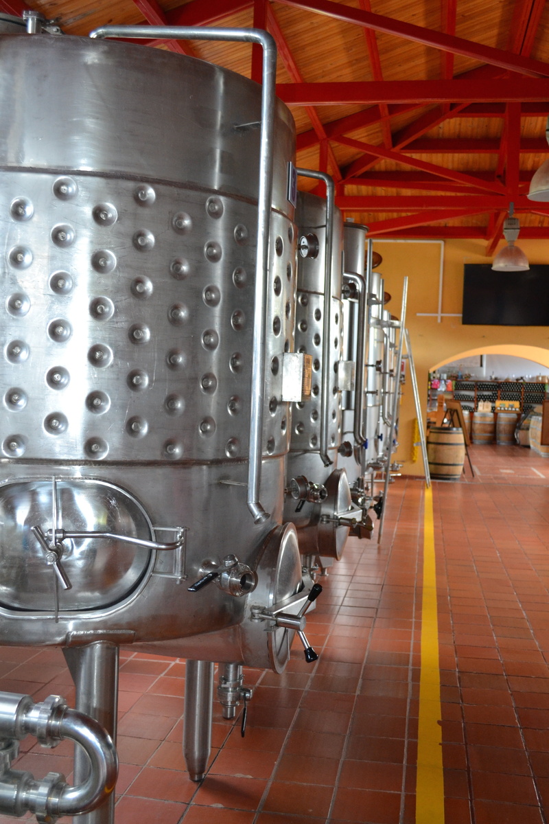 food and drink industry, transportation, winemaking, drink, architecture, tiled floor, production, grapevine, industry, wooden, alloy, indoors, alcohol