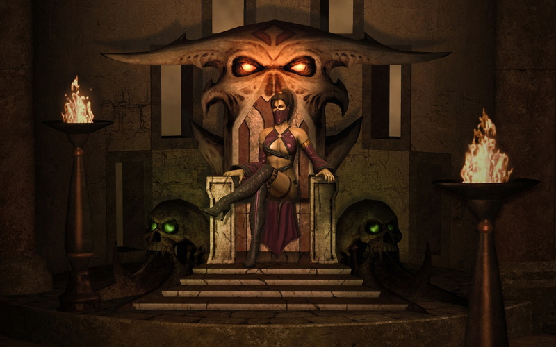 poster, person, kombat, character, video game, mileena, 1080P, mortal