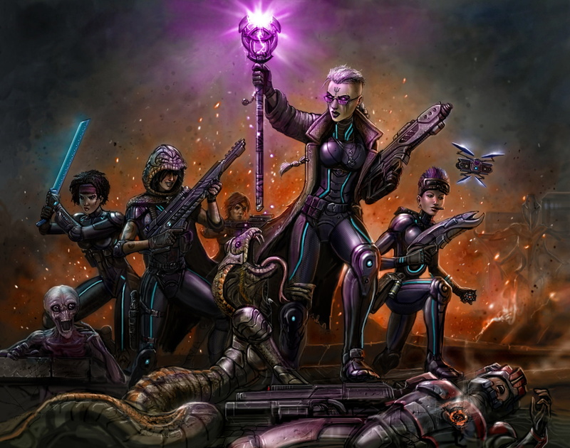 viper, gun, 1080P, sectoid, war, firaxis, battle, art, alien, girl, xcom