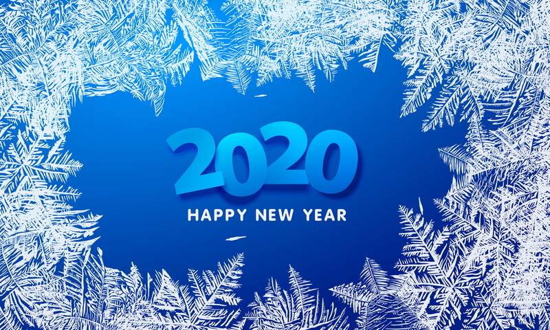 New Year, Christmas, 2020, 5K