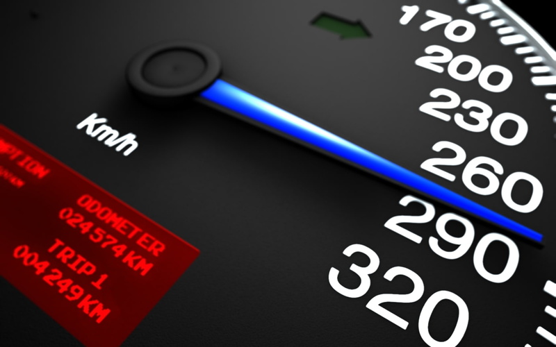 720P, speedometer