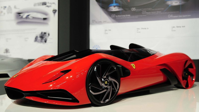 red, luxury, motor vehicle, auto racing, still life, land vehicle, competitive sport, Ferrari Eternita, sport, red cars, formula one racing, transportation