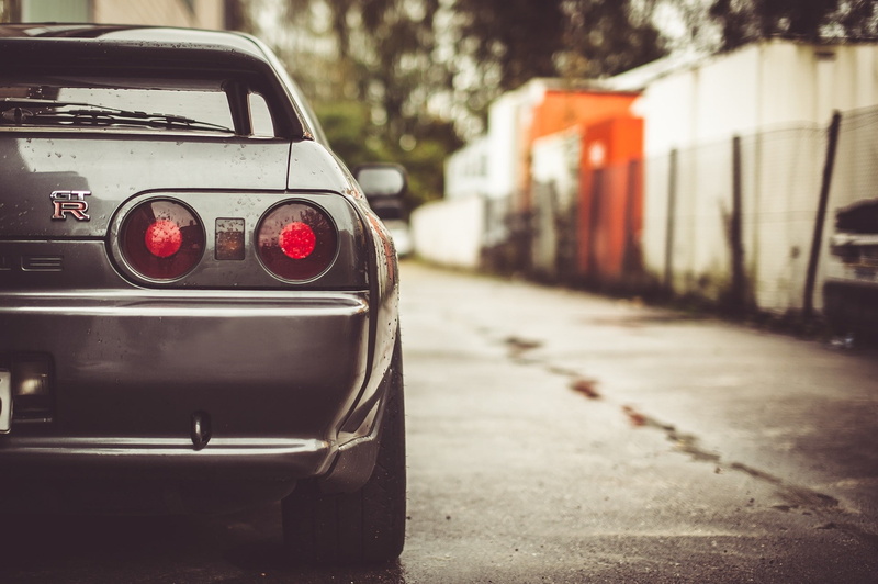 car, travel, no people, day, focus on foreground, urban, close-up, street, silver cars, Nissan, mode of transportation, JDM, stationary, motor vehicle