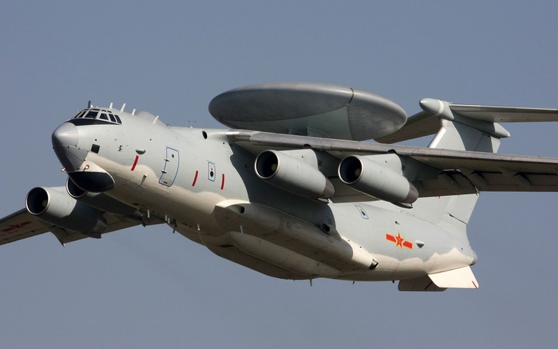 1080P, military, PLAAF KJ-2000, aircraft, military aircraft, vehicle