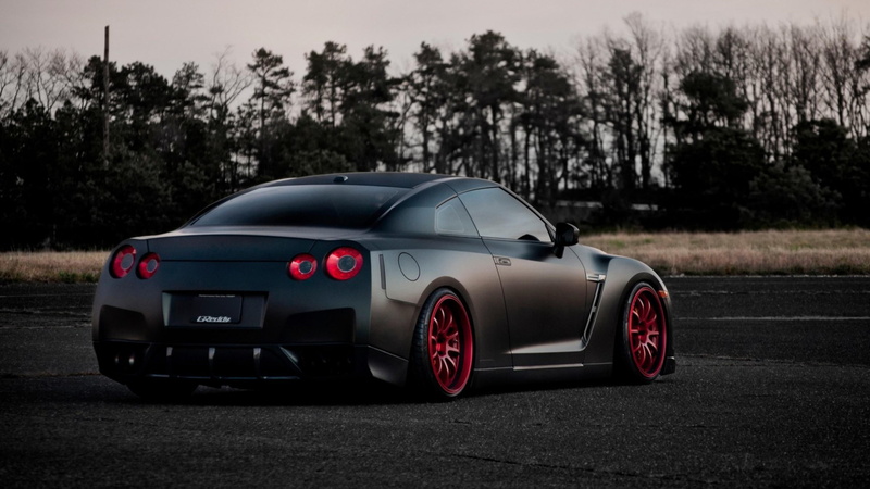 gtr, 4K, nissan, r35, evening