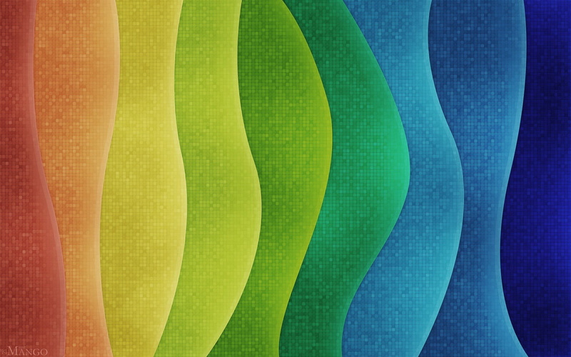 backgrounds, full frame, yellow, variation, green color, creativity, curve, no people, abstract backgrounds, textured effect, vibrant color, blue, 720P
