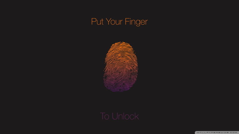 typography, minimalism, fingerprint, artwork, 1080P