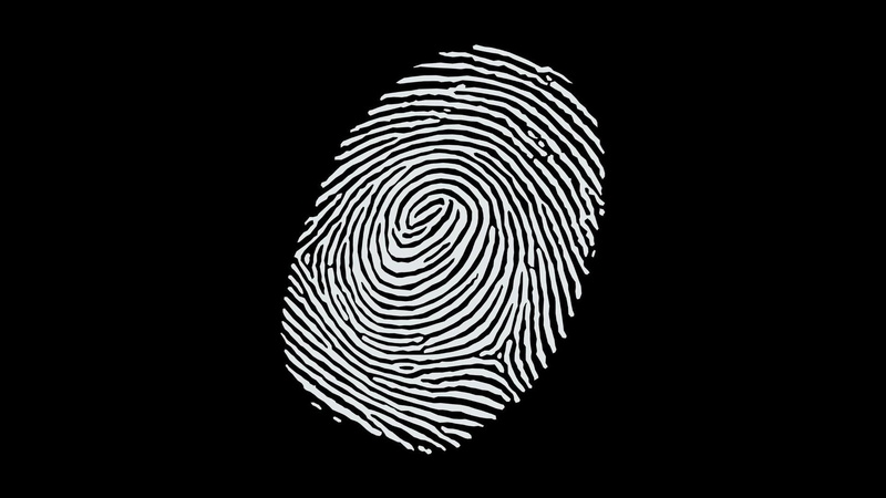 striped, fingerprint, Fingerprints, indoors, design, copy space, white, black color, studio shot, white color, circle, black background, geometric shape