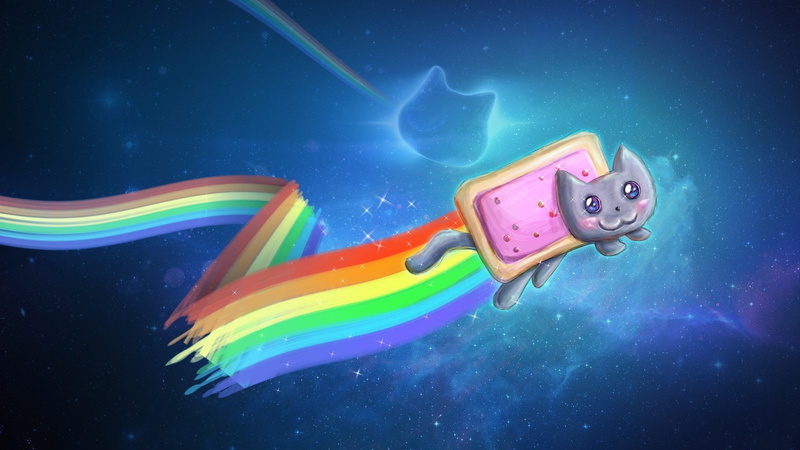 1080P, nyan cat