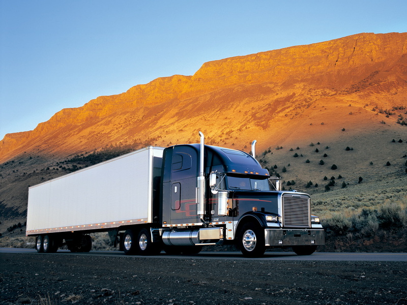 semi, 1991, 1080P, classic, tractor, freightliner