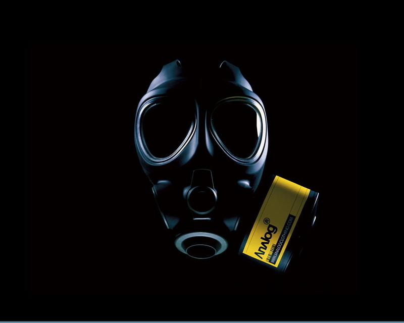 black background, metal, 720P, cut out, technology, studio shot, copy space, no people, number, gas masks, red, indoors, black, group of objects, table