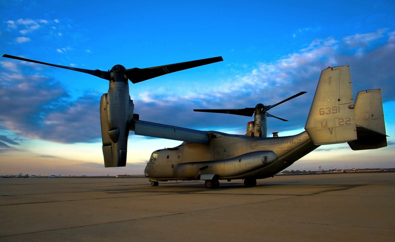 military aircraft, Boeing-Bell V-22 Osprey, 1080P, aircraft, V-22 Osprey, photography