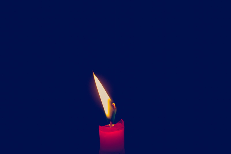 cut out, indoors, wax, red, flame, illuminated, burning, low light, nature, luminosity, candle, 4K, minimalism, copy space, black, lighting equipment