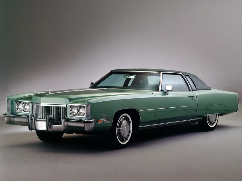 Cadillac, collectors car, retro styled, American cars, 1080P, old car, studio shot, choice, simple background, copy space, silver colored, green cars