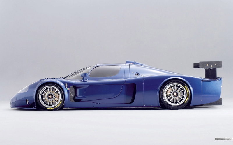 copy space, Maserati, Maserati MC12, 1080P, wheel, technology, vehicle, mode of transportation, simple background, silver colored, studio shot, competition