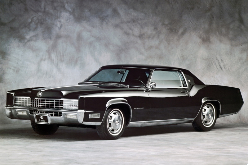 simple background, 1080P, black cars, Cadillac Fleetwood Eldorado, vehicle, 1960s, old car, car, American cars, Cadillac