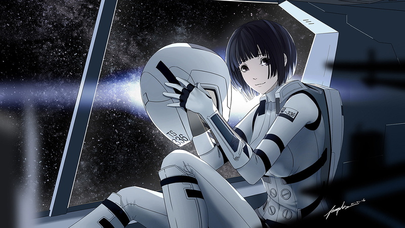 sports helmet, plane, transportation, focus on foreground, Anime, reflection, outdoors, no people, mode of transportation, technology, sports equipment