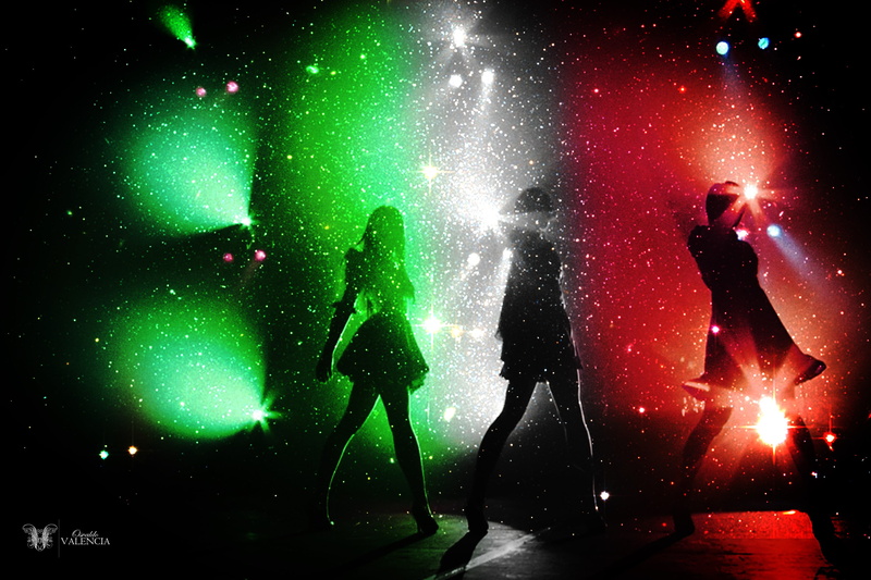 silhouette, light - natural phenomenon, adult, full length, Perfume (Band), J-pop, light, people, black, music, standing, real people, arts culture and entertainment