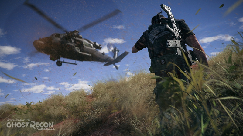 s, ghost, clancy, ghost recon wildlands, 1080P, recon, tom, helicopter, wildlands, soldier