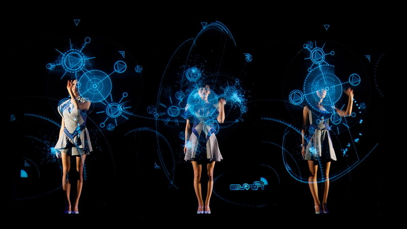 Concerts, women, Perfume (Band), 720P, science fiction, Hologram, Asian