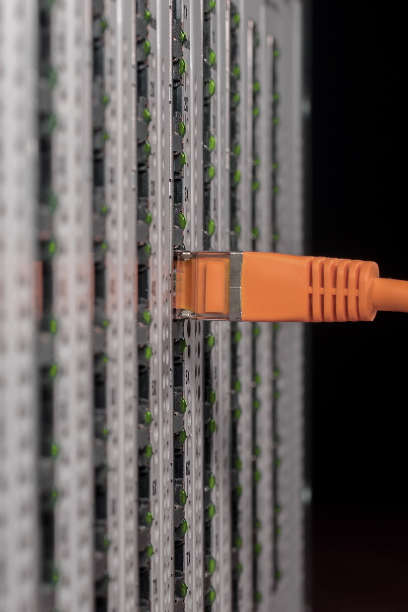 computer network, orange, green color, connection, rj45, hardware, selective focus, nsa, network cables, server cabinet, communication, patch cable, network connection
