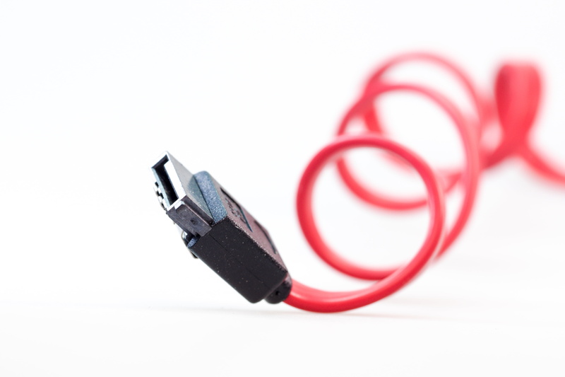 macro, electricity, computer cable, indoors, connection, periphaerie, it, 4K, data processing, sata, datailaufnahme, black, focus on foreground, accessories