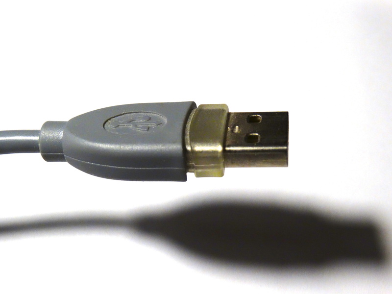cut out, close-up, Usb Plug, Data Cable, 5K, studio shot, electric plug, focus on foreground, connect, metal, no people, technology, electrical component