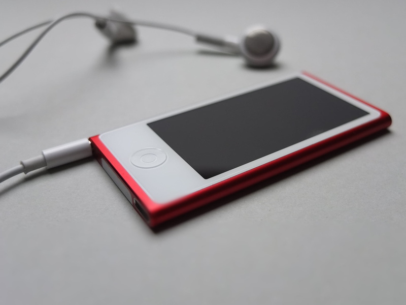 equipment, portability, still life, smart phone, two objects, ipod, technology, digital tablet, colored background, headphones, red, communication, close-up