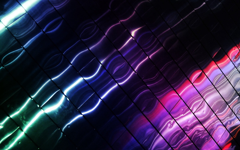 curve, close-up, vibrant Color, multi Colored, striped, surface, abstract, purple, no people, red, metal, colorful, reflection, blue, glowing, pink, bright