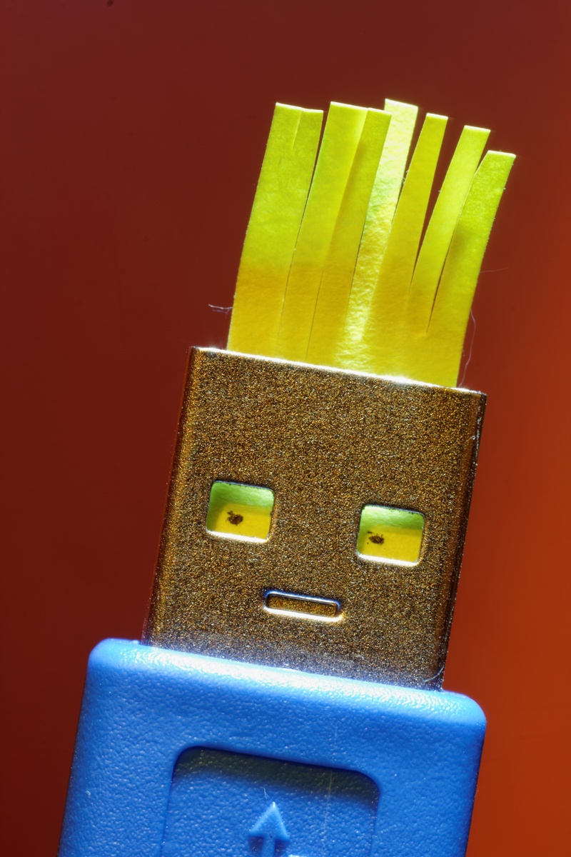wall - building feature, plastic, container, close-up, face, usb, flash drive, technology, studio shot, storage, eyes, computer, metal, colored background