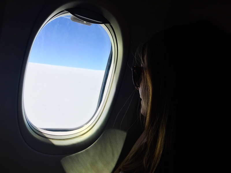curtain, shutter, vehicle, 4K, sphere, porthole, adult, travel, flight, flare, window, car seat, sunlight, light, one person, hole, human, day, human face