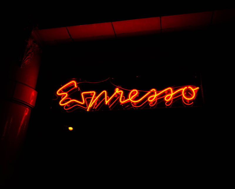 food, bracket, torch, symbol, inflatable, black background, food and drink, ampersand, indoors, heat - temperature, western script, illuminated, hood, espresso