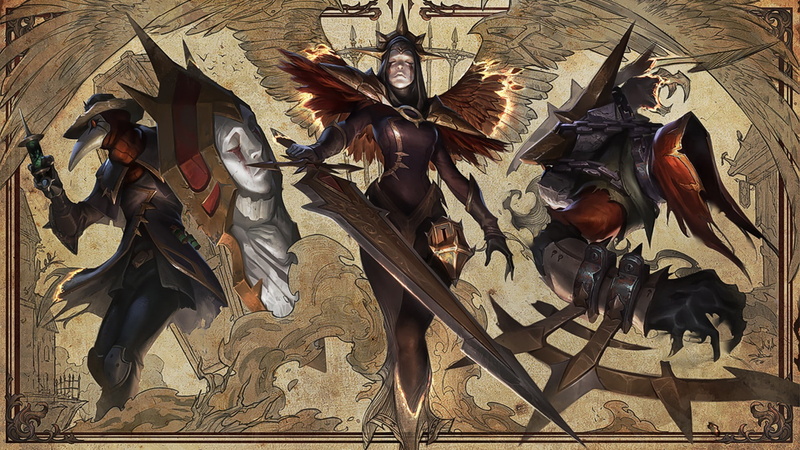 bird, ceiling, nocturne nocturne the eternal nightmare league of legends kyle the judicator singed video games, weapon, representation, art and craft, arts culture and entertainment