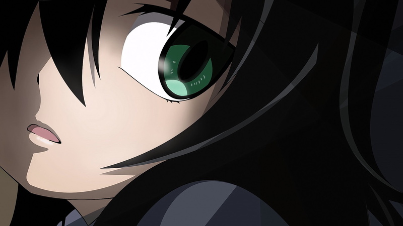 built structure, anime girls, illuminated, anime, close-up, reflection, Watashi ga Motenai no wa Dou Kangaetemo Omaera ga Warui!, light, black background