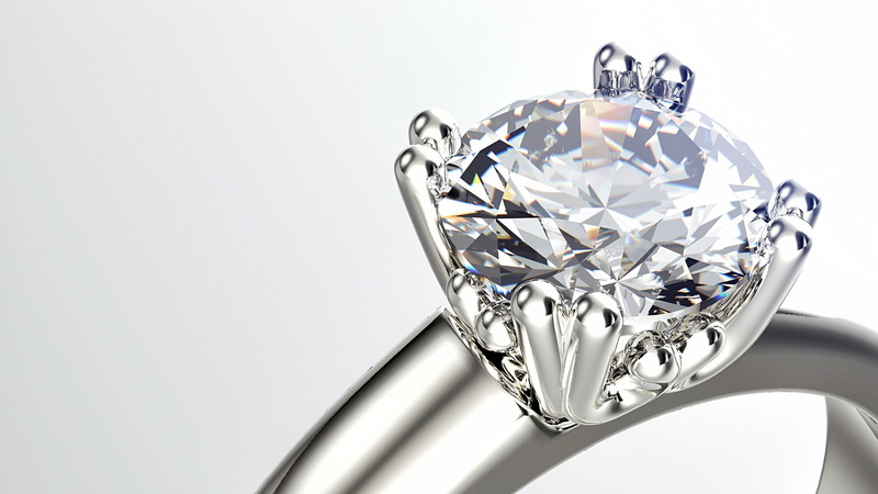 gemstone, diamond, 1080P, ring