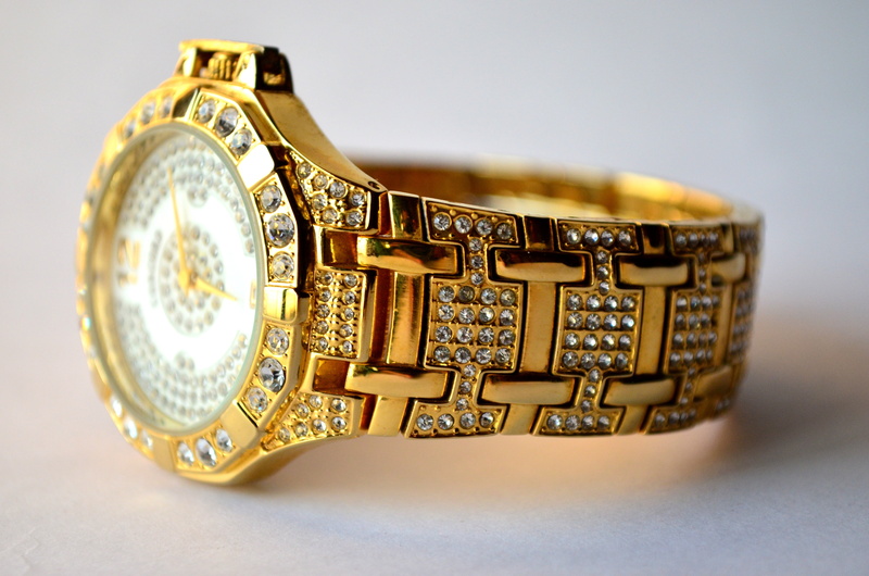band, wrist, wealth, no people, gold colored, studded, bracelet, colored, history, elegance, indoors, round, metal, craft, wristwatch, watch, pattern, ornate
