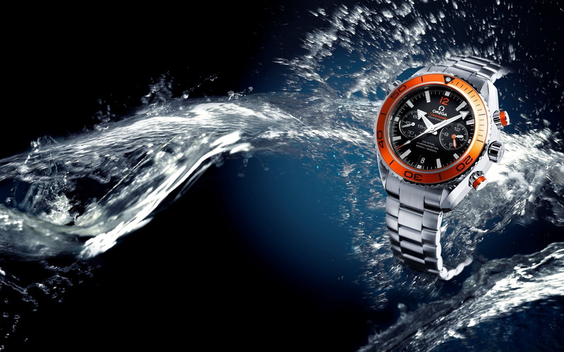 seamaster, orange, link, 2K, chronograph, frame, silver, omega watch, hand watch, omega, watch
