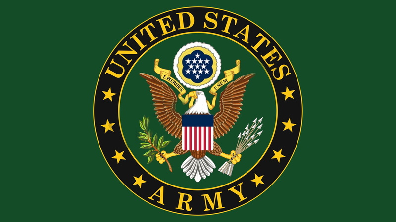 eagle, logo, 4K, states, U.S. Army, united, army