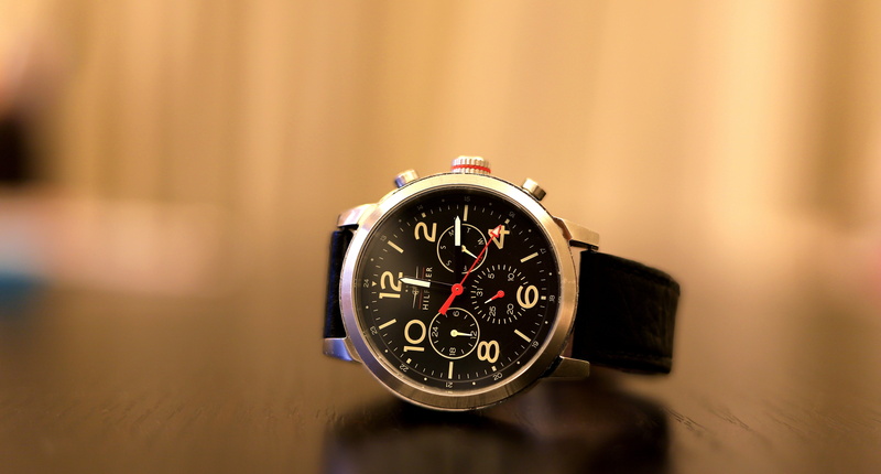 instrument, timer, watch, precision, deadline, clock face, second hand, black, silver colored, 5K, chronograph, number, mechanics, sophisticated, focus on foreground