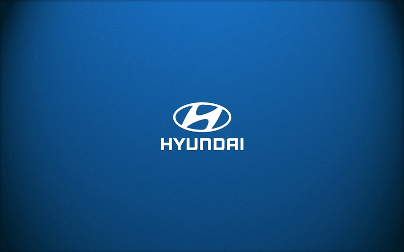 Blue, 1080P, Hyundai, Brand, Logo, Car Brand