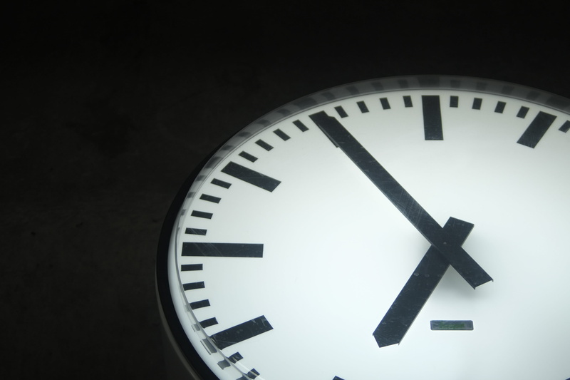 clock Face, indoors, silver colored, displaying, ticking, seven, instrument of time, evening, watch, symbol, checking the time, dial, no people, wall clock