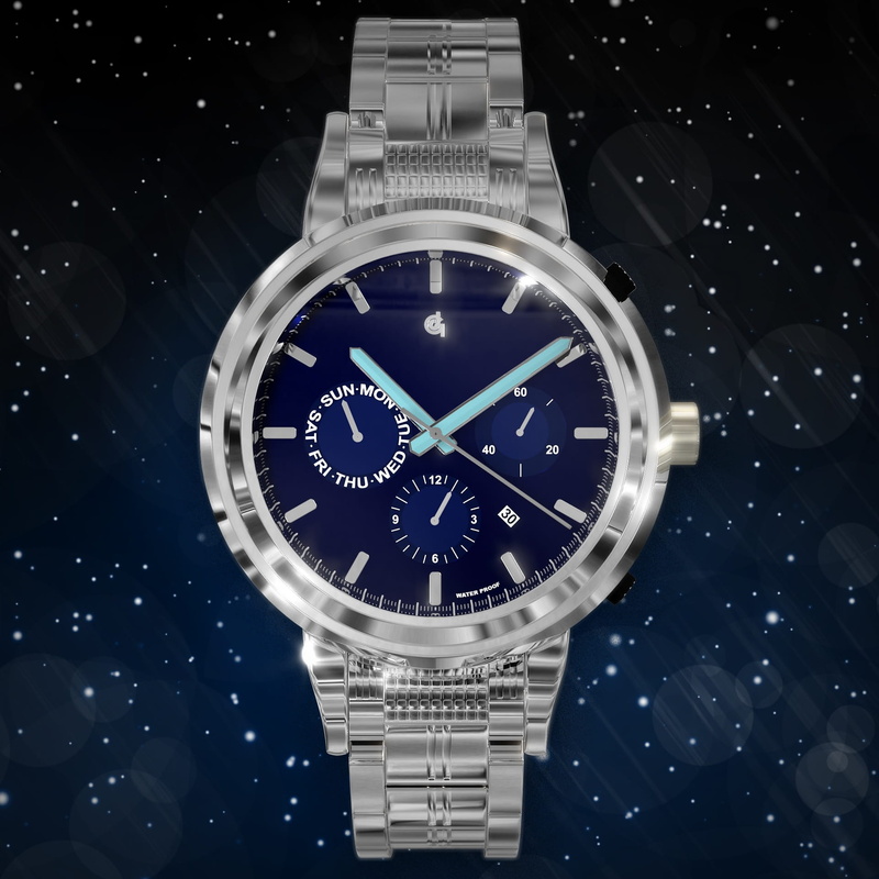 second hand, clock, wearable, watch, interface, timepiece, gadget, shiny, 1080P, arrow, studio shot, wristwatch, deadline, 3d, no people, dial, glow, countdown