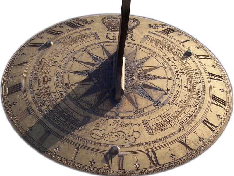sunny, rarity, round, west - Direction, indoors, instrument of time, astrology, no people, gnomone, studio shot, old, south, sun, still life, roman numeral