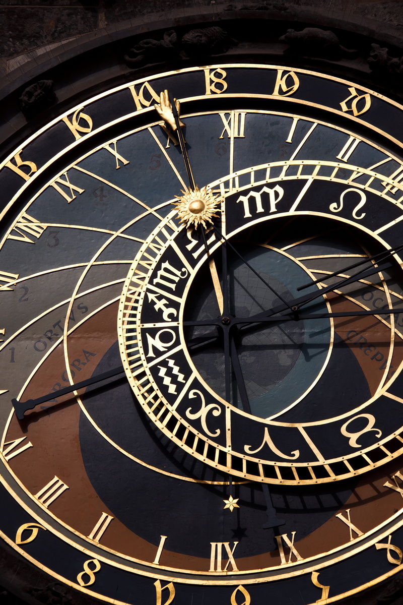 low angle view, old, building exterior, analog, dial, 4K, europe, landmark, close-up, clock face, round, city, time, astronomy, medieval, minute hand