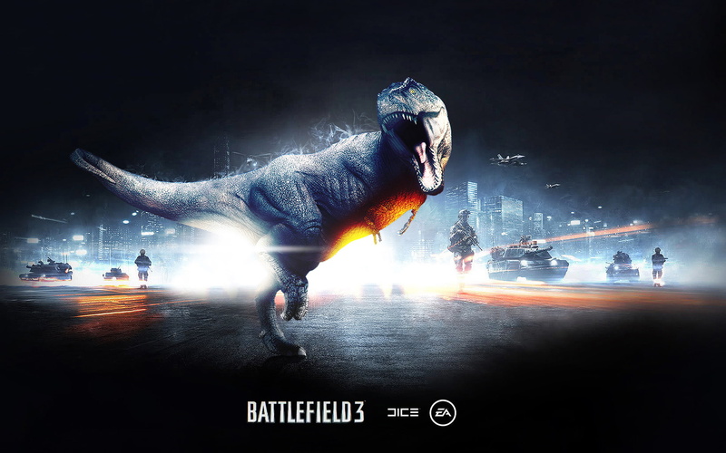 mode, 1080P, dinosaur, battlefield