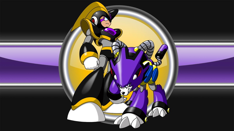 video games, bass and treble, treble, mega man, anime, games, 1080P, bass, megaman, cartoons